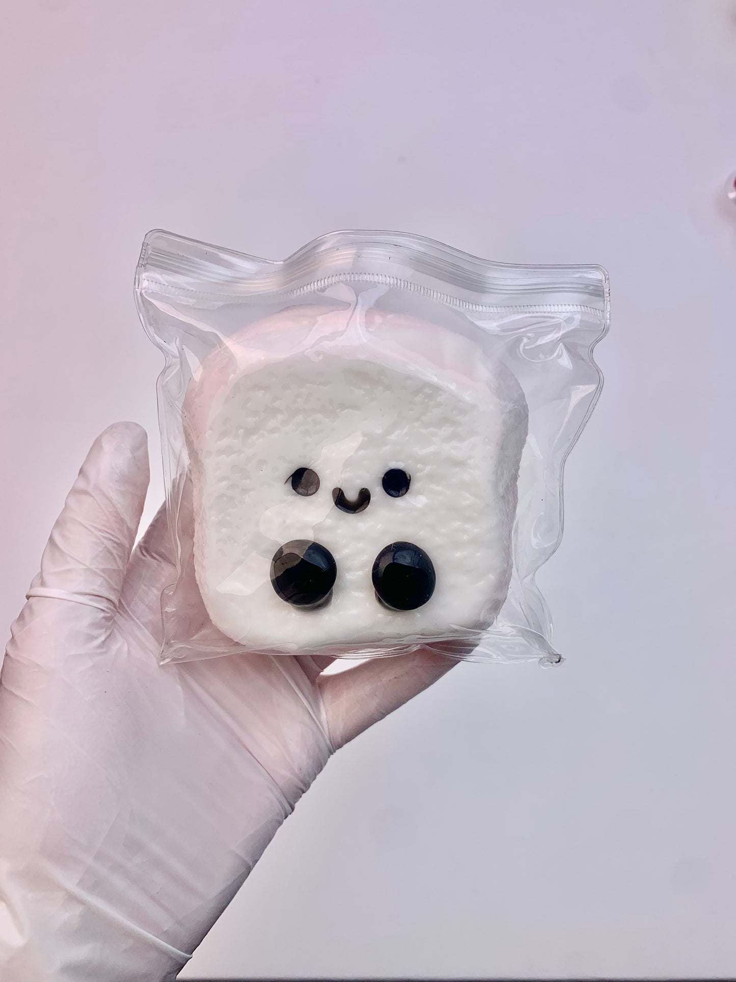 Pink JC Toast Taba Squishy