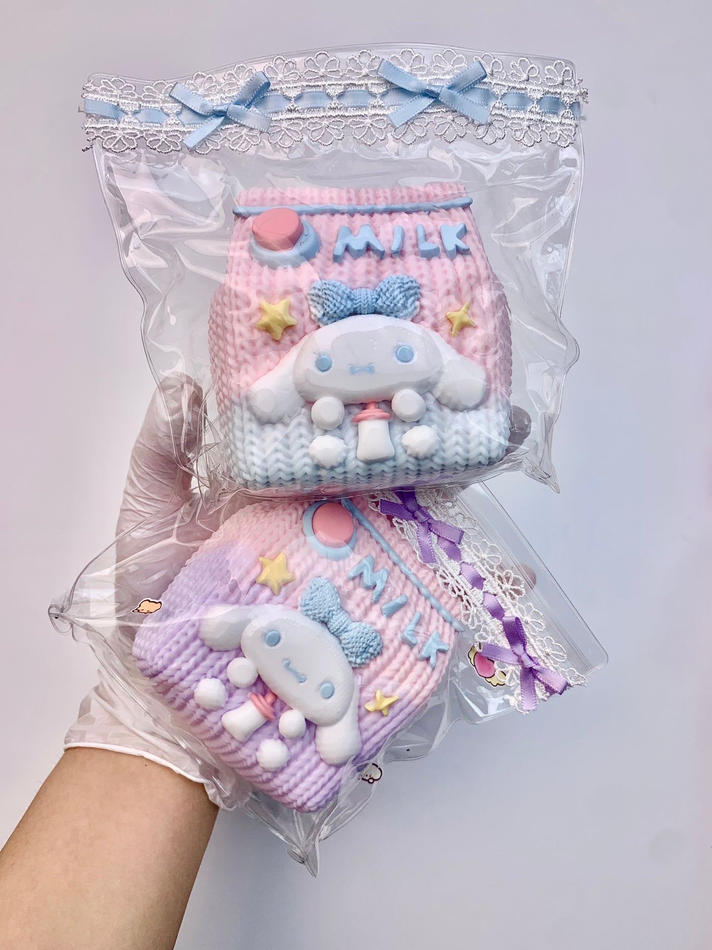 Cina Knitted Milk Bottle Taba Squishy