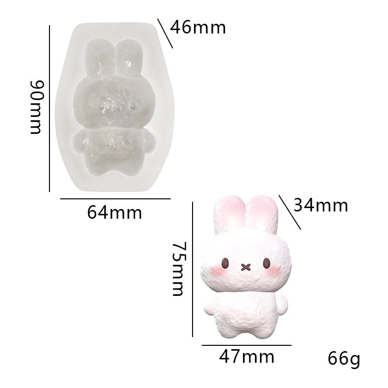 Miffy silicone mold