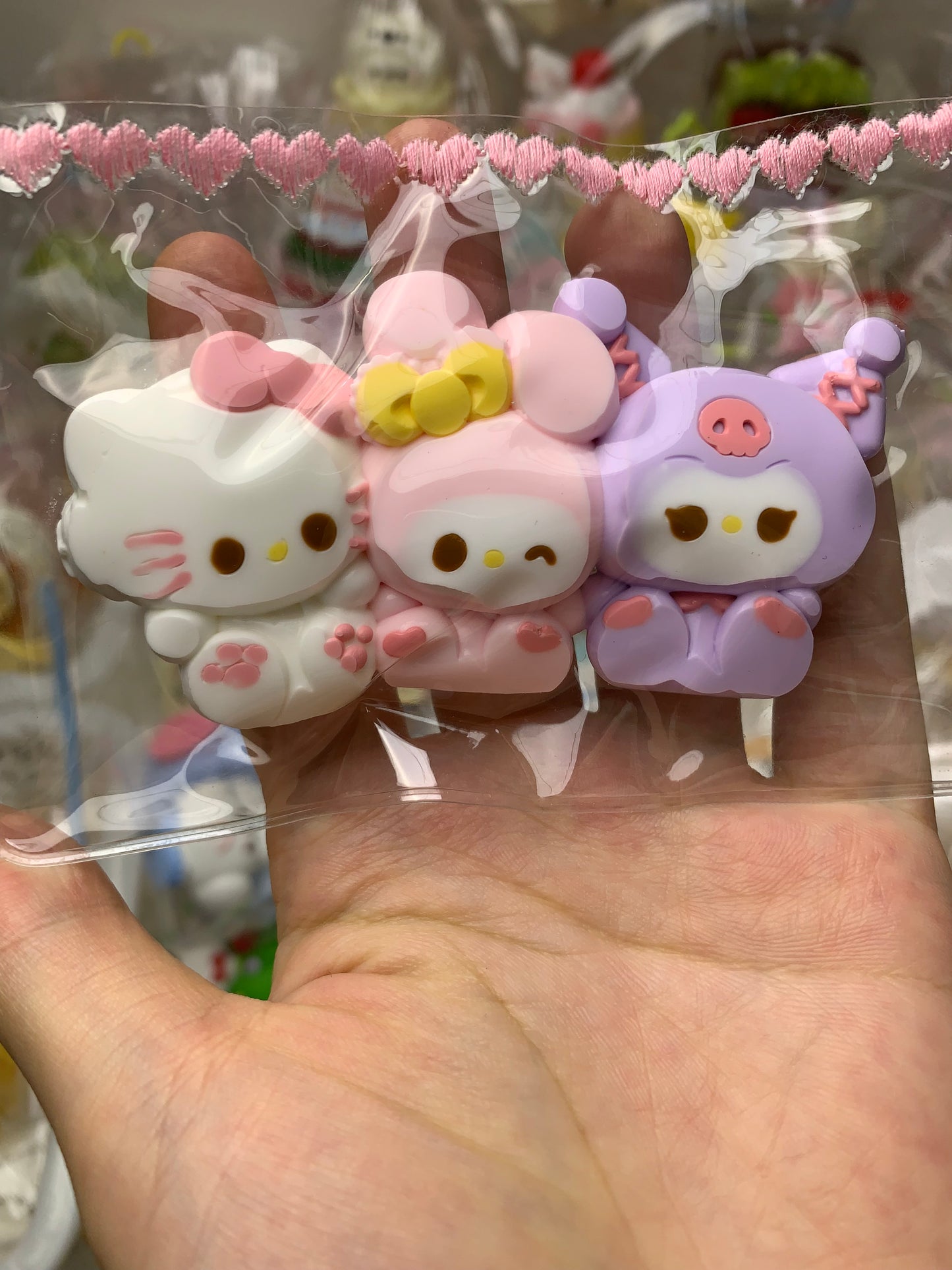 Three sanrio