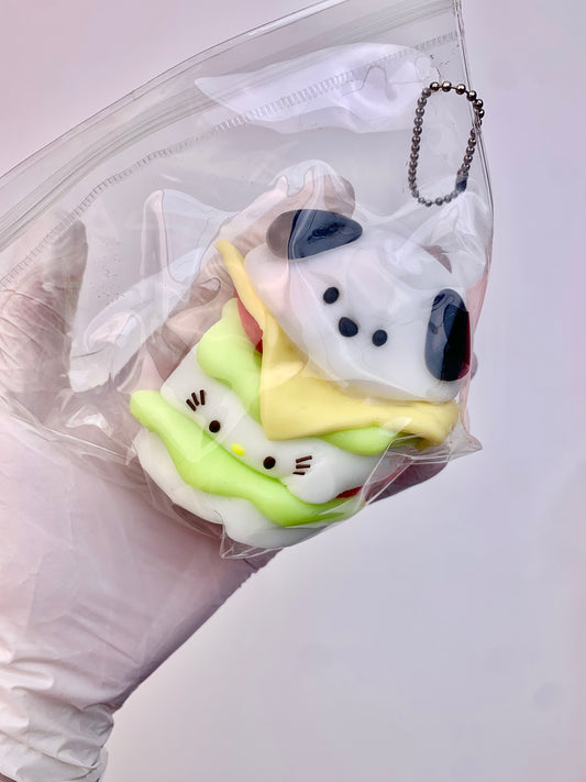 HK Pacha Hamburger Taba Squishy
