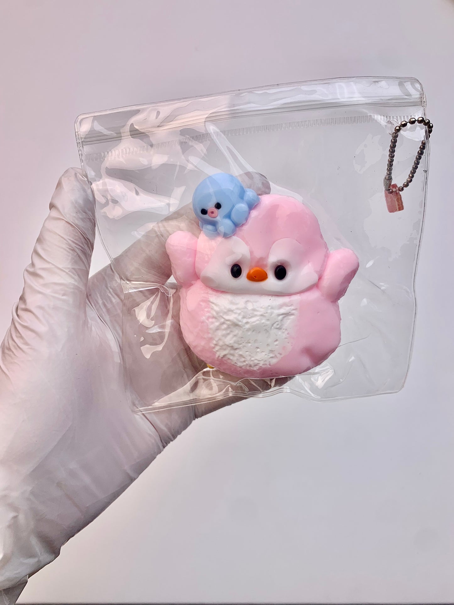 Penguin with Octopus Taba Squishy