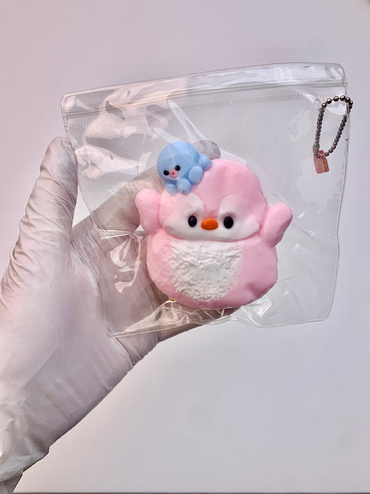 Penguin with Octopus Taba Squishy