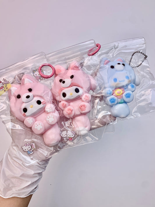 Long Tail Sanrio Fox Taba Squishy