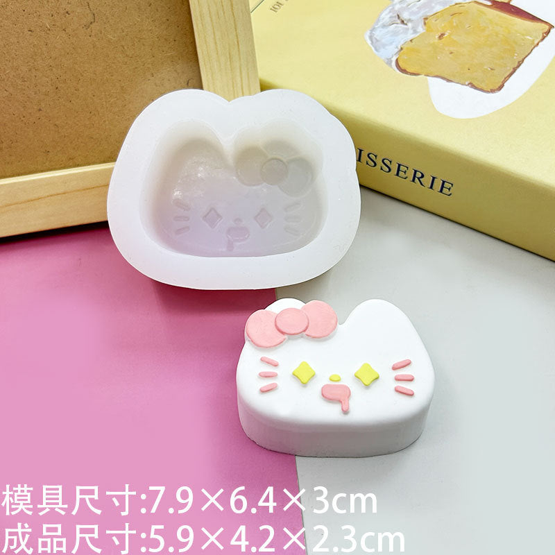 Hello kitty Taba squishy silicone mold