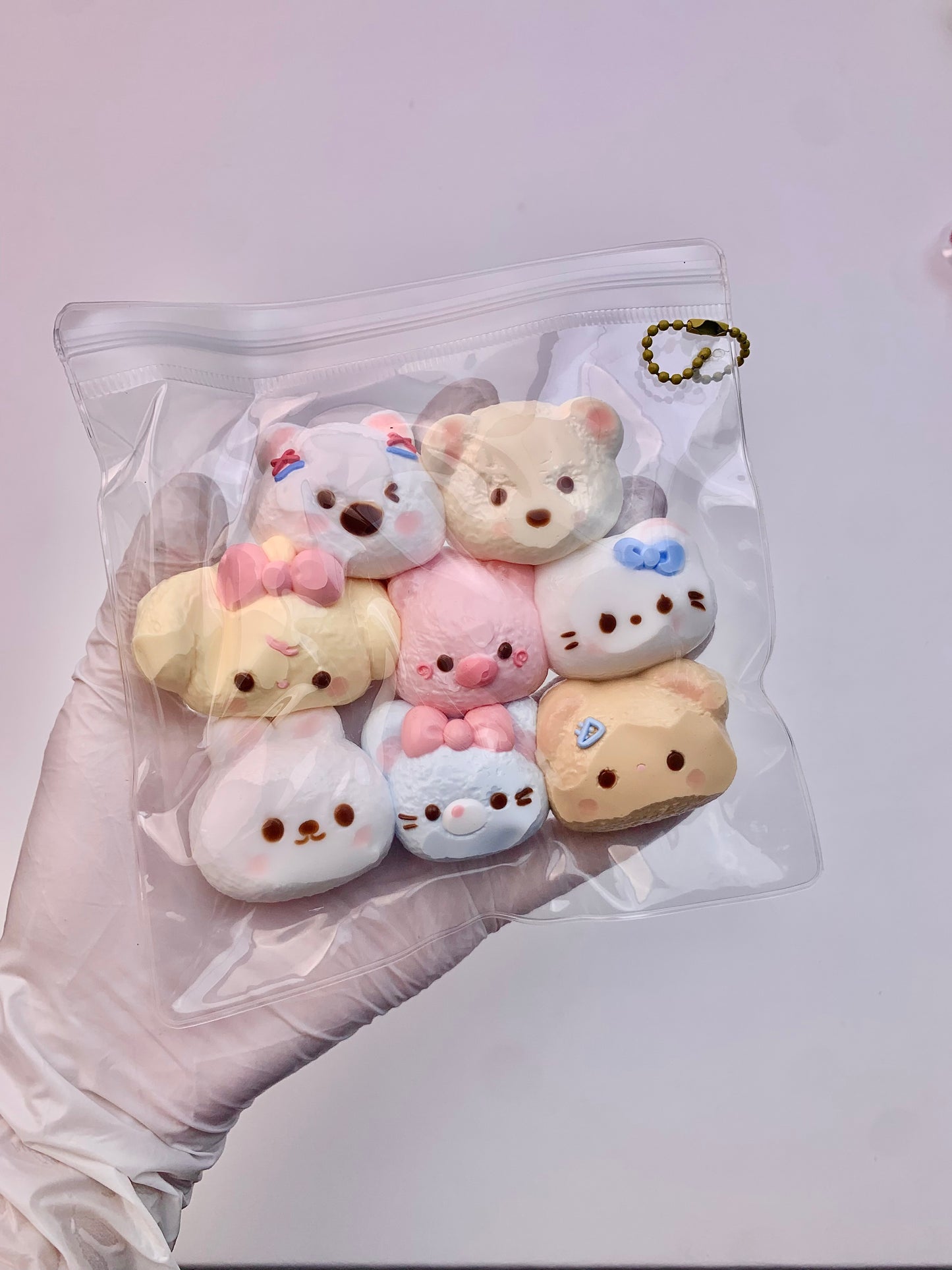 8 Animal Heads Taba Squishy