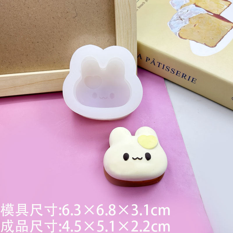 Hello kitty Taba squishy silicone mold 3