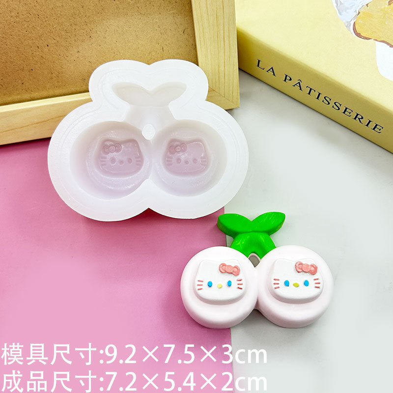 Hello kitty Taba squishy silicone mold