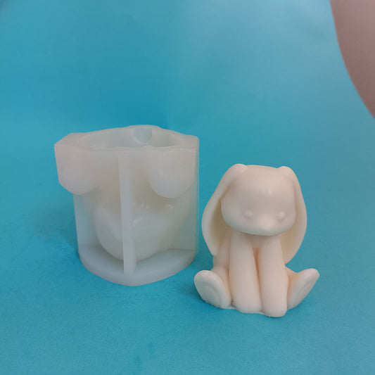 Bunny taba squishy silicone mold