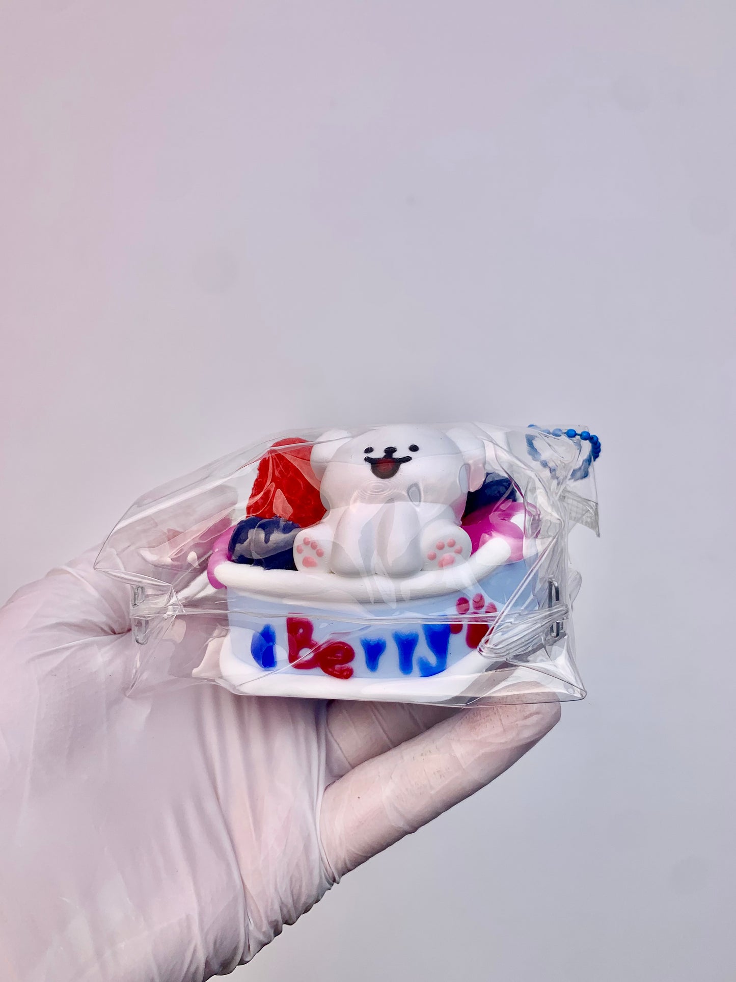 Maltese Strawberry Taba Squishy