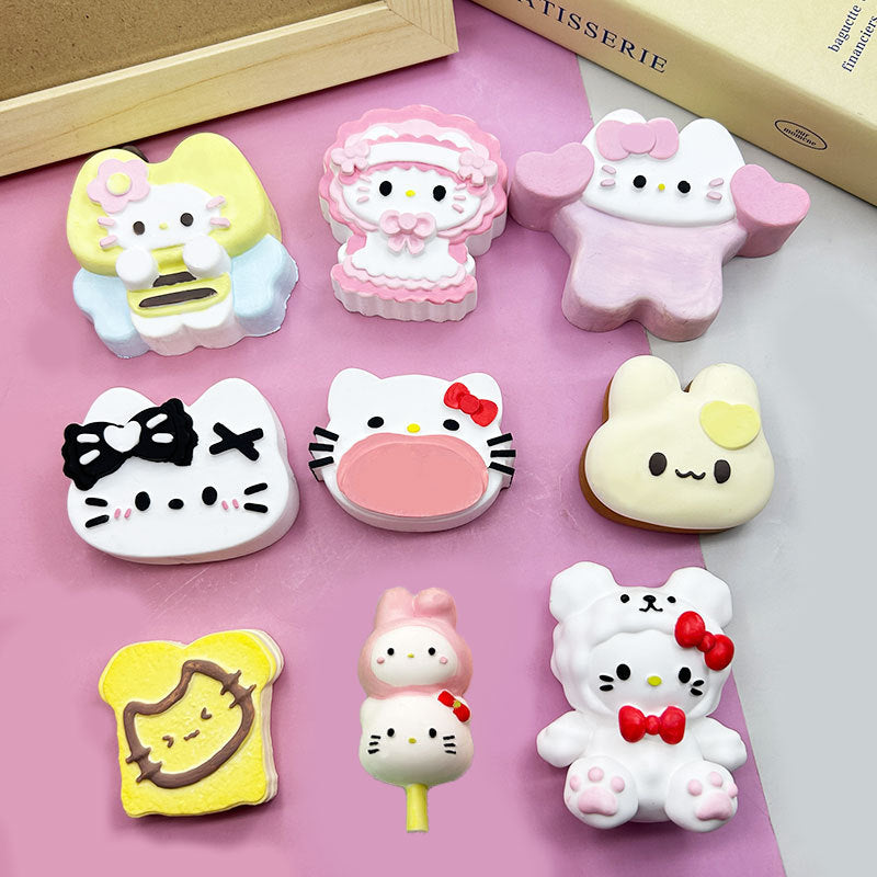 Hello kitty Taba squishy silicone mold 3