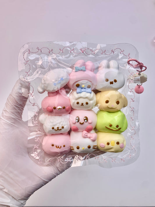 12 Animal Heads Taba Squishy