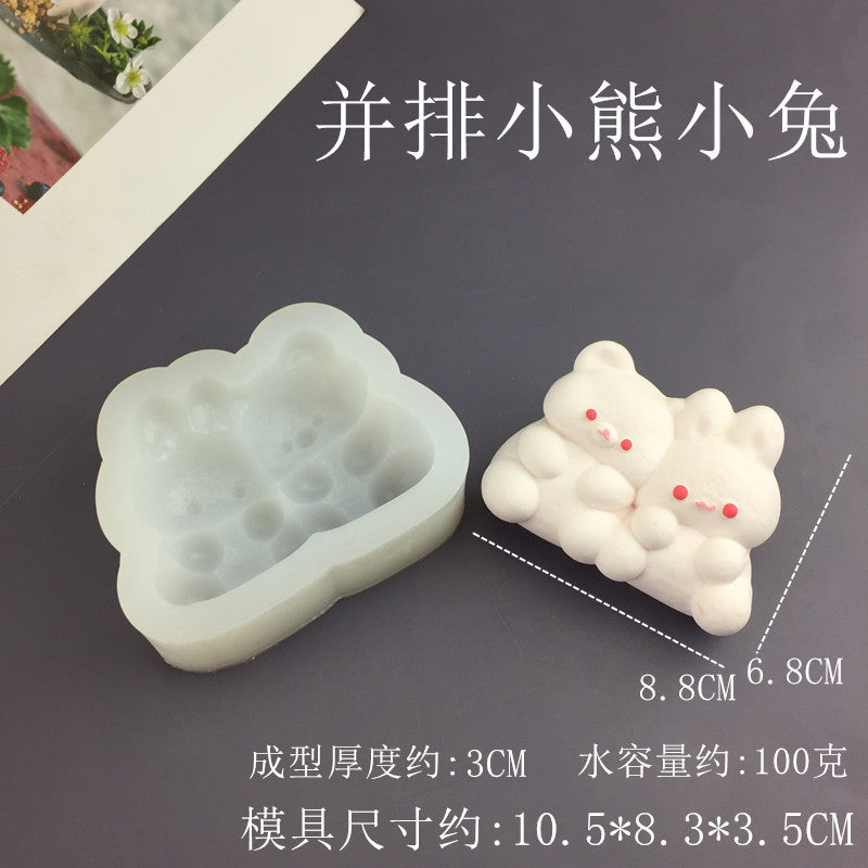 Animal Taba squishy silicone mold