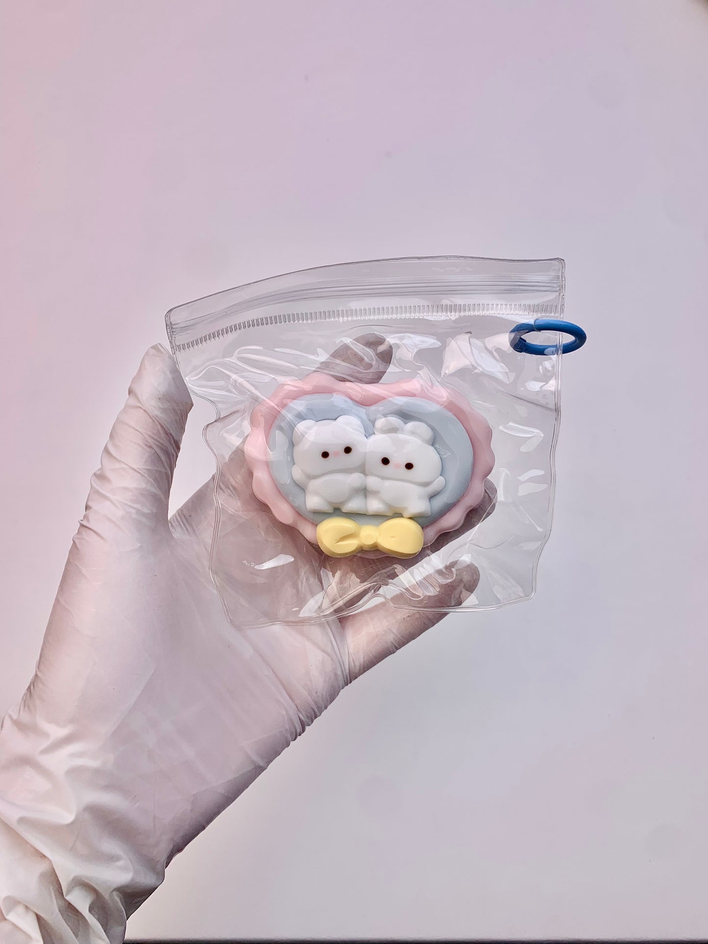 Bear Bunny Heart Taba Squishy