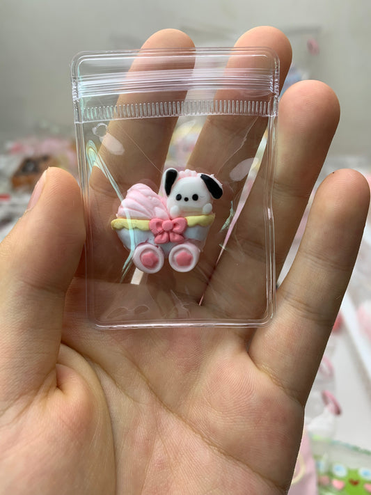 Pochacco in the baby cart