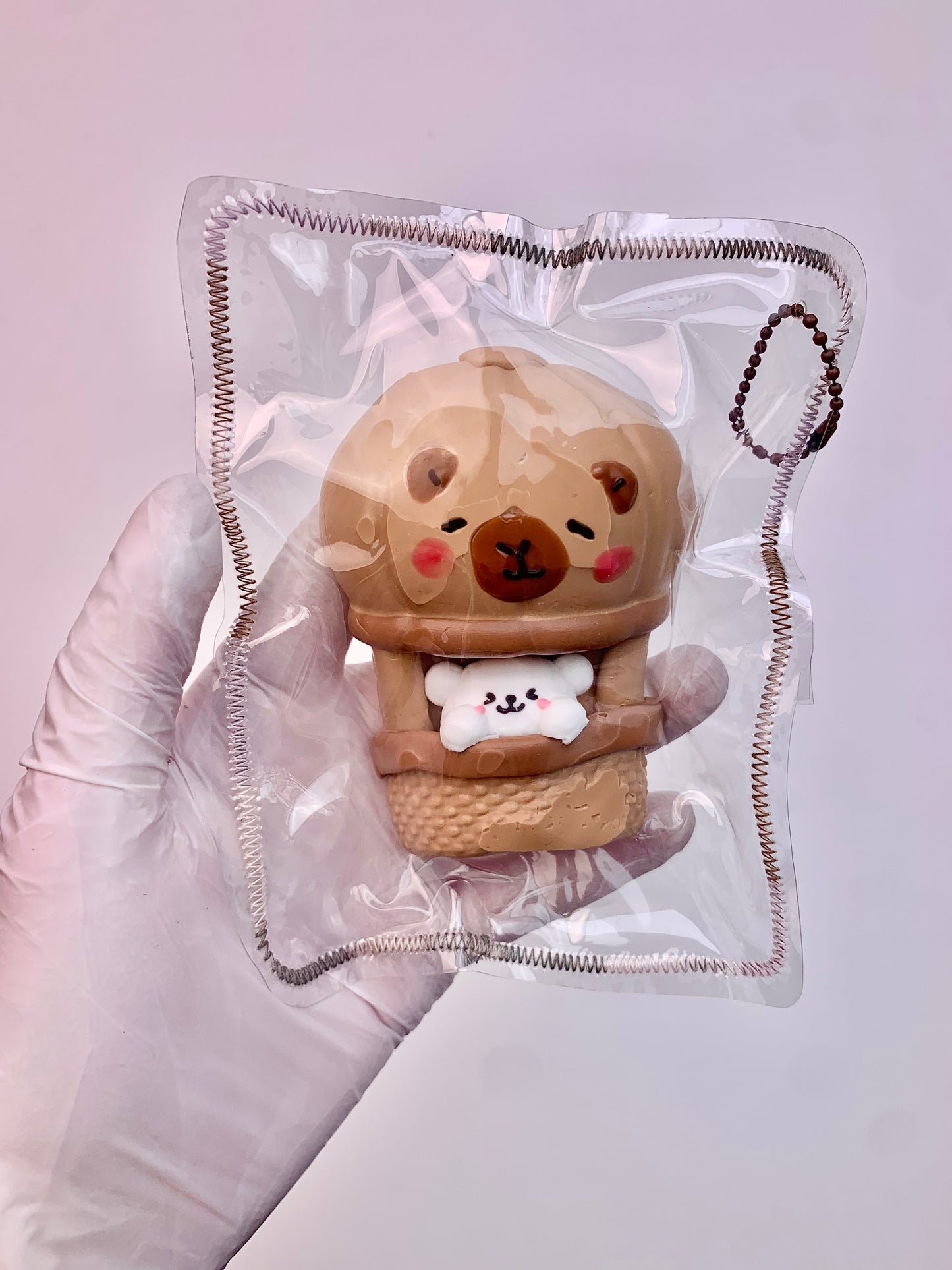 Capybara Maltese Hot Air Ballon Taba Squishy