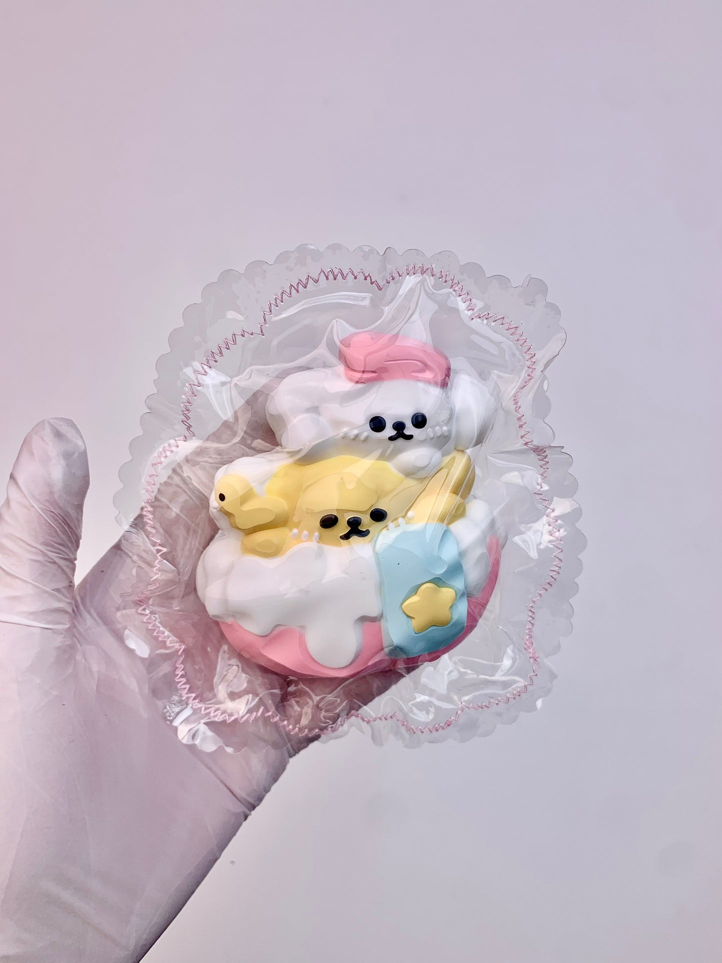 Showering Maltese Taba Squishy