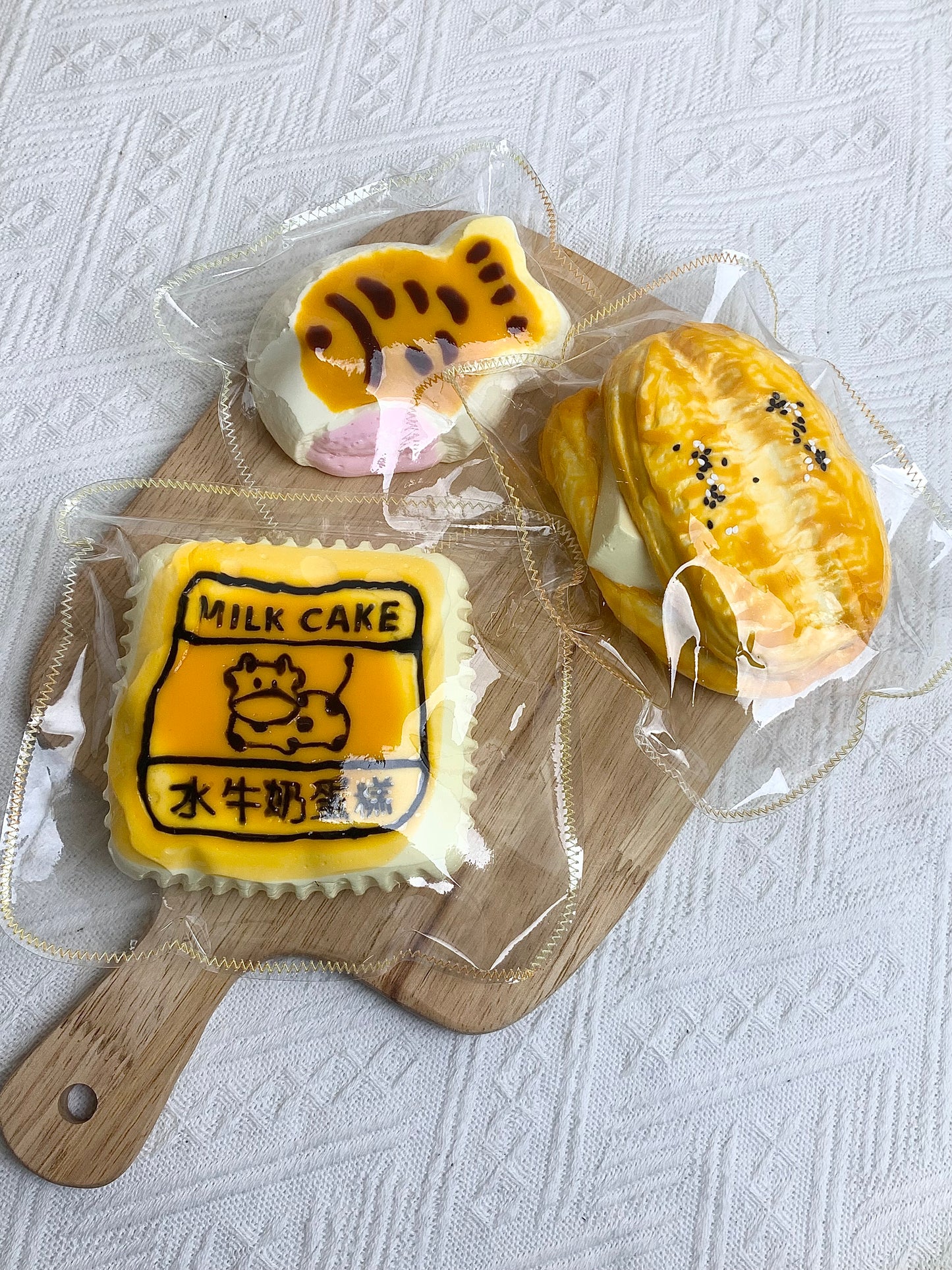 Water Texture Cake Taba Squishy