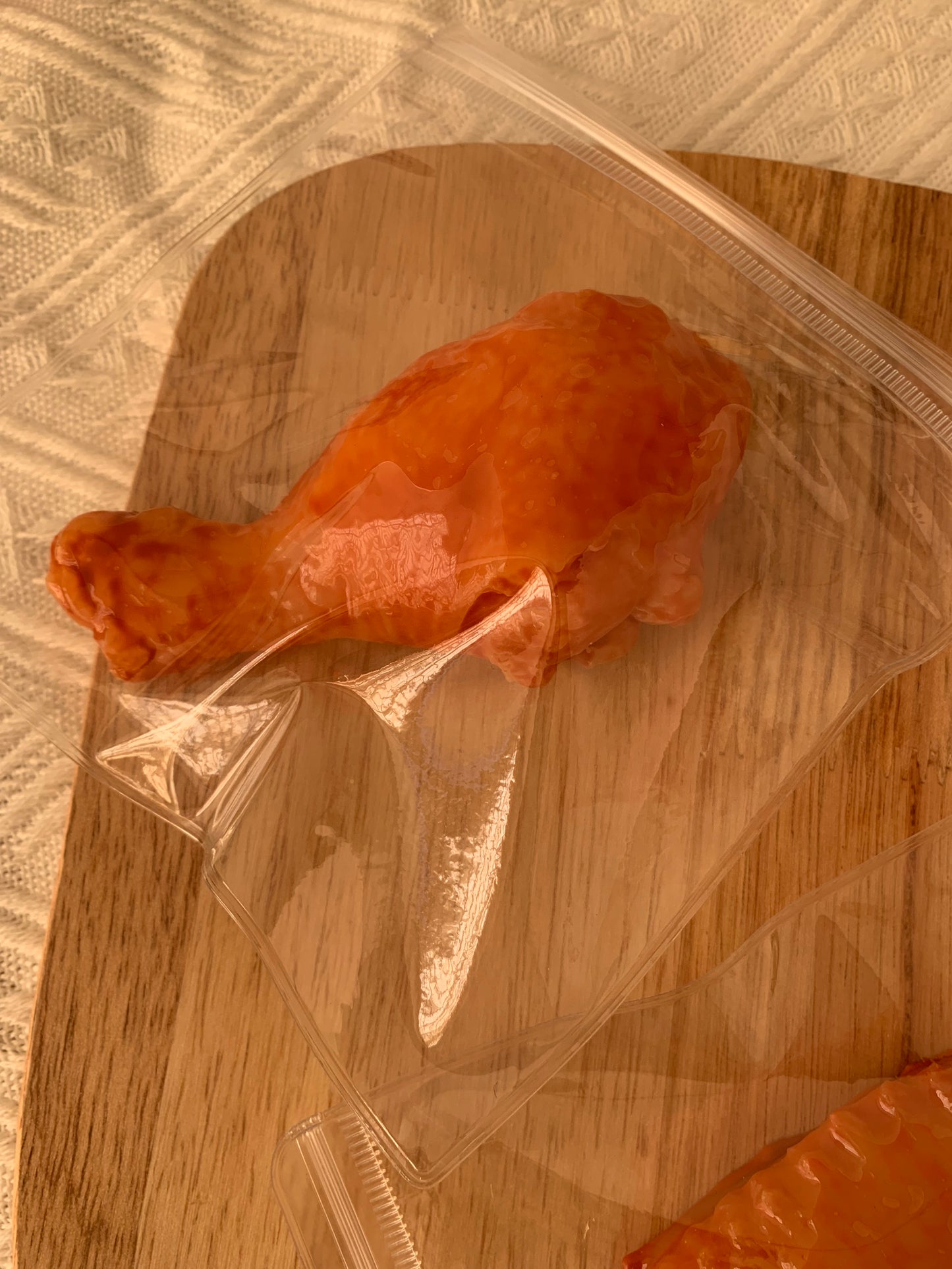 Fried Chicken Wing Drumstick Taba Squishy