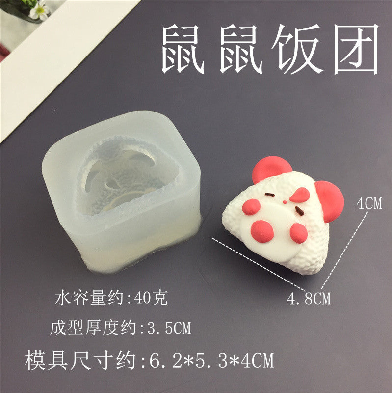 Animal Taba squishy silicone mold