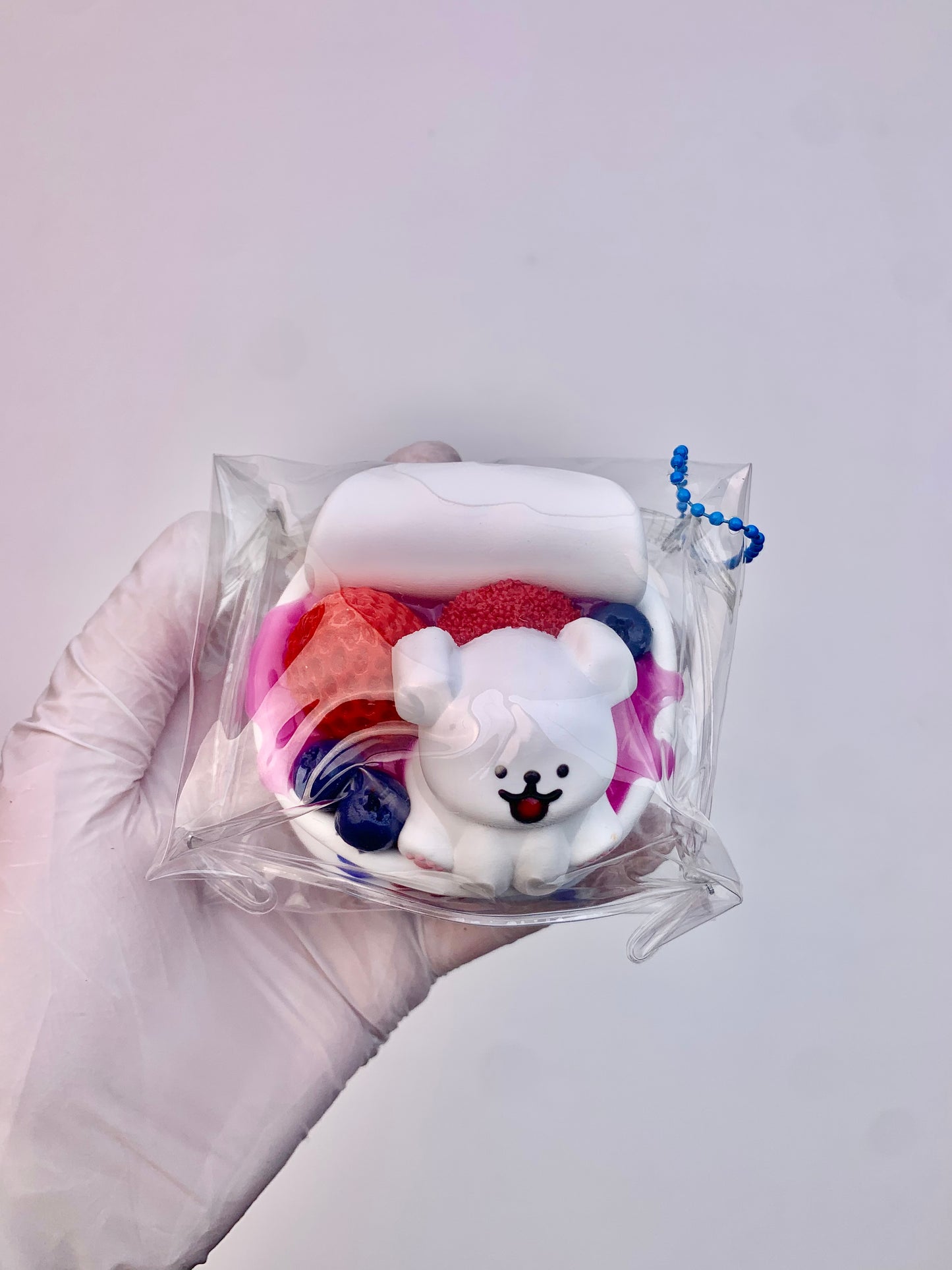 Maltese Strawberry Taba Squishy