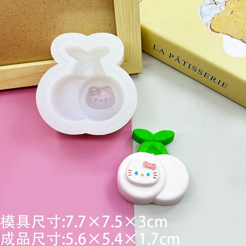 Hello kitty Taba squishy silicone mold