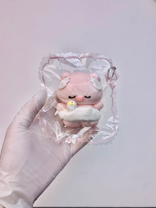 Swan Pig Taba Squishy