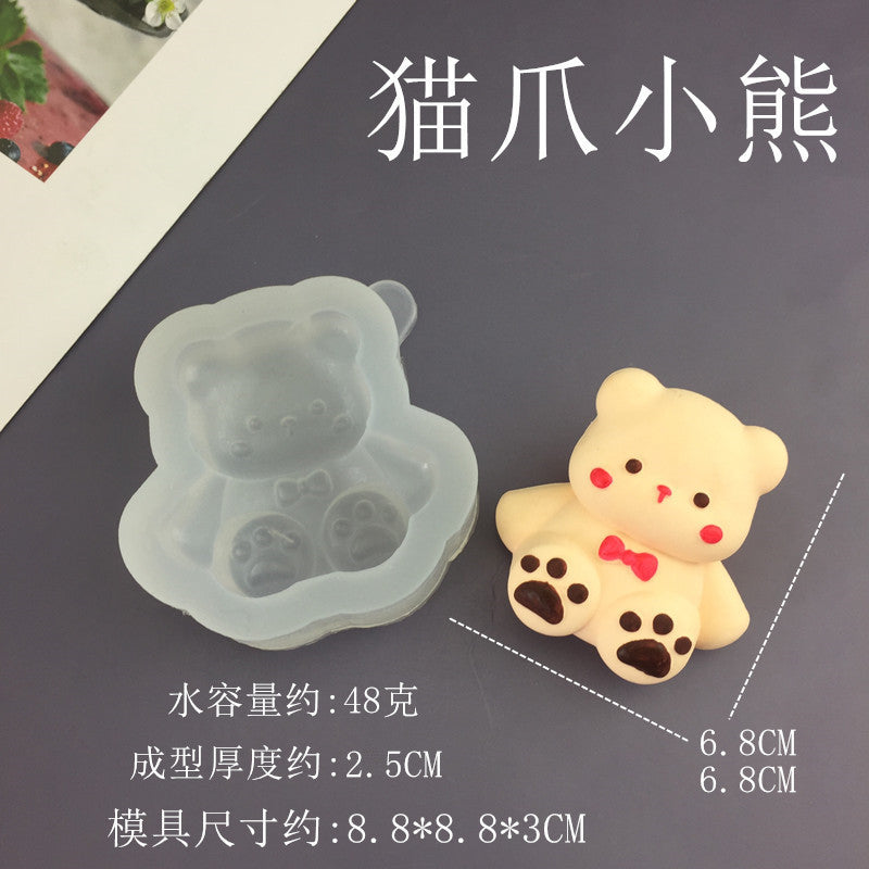 Animal Taba squishy silicone mold