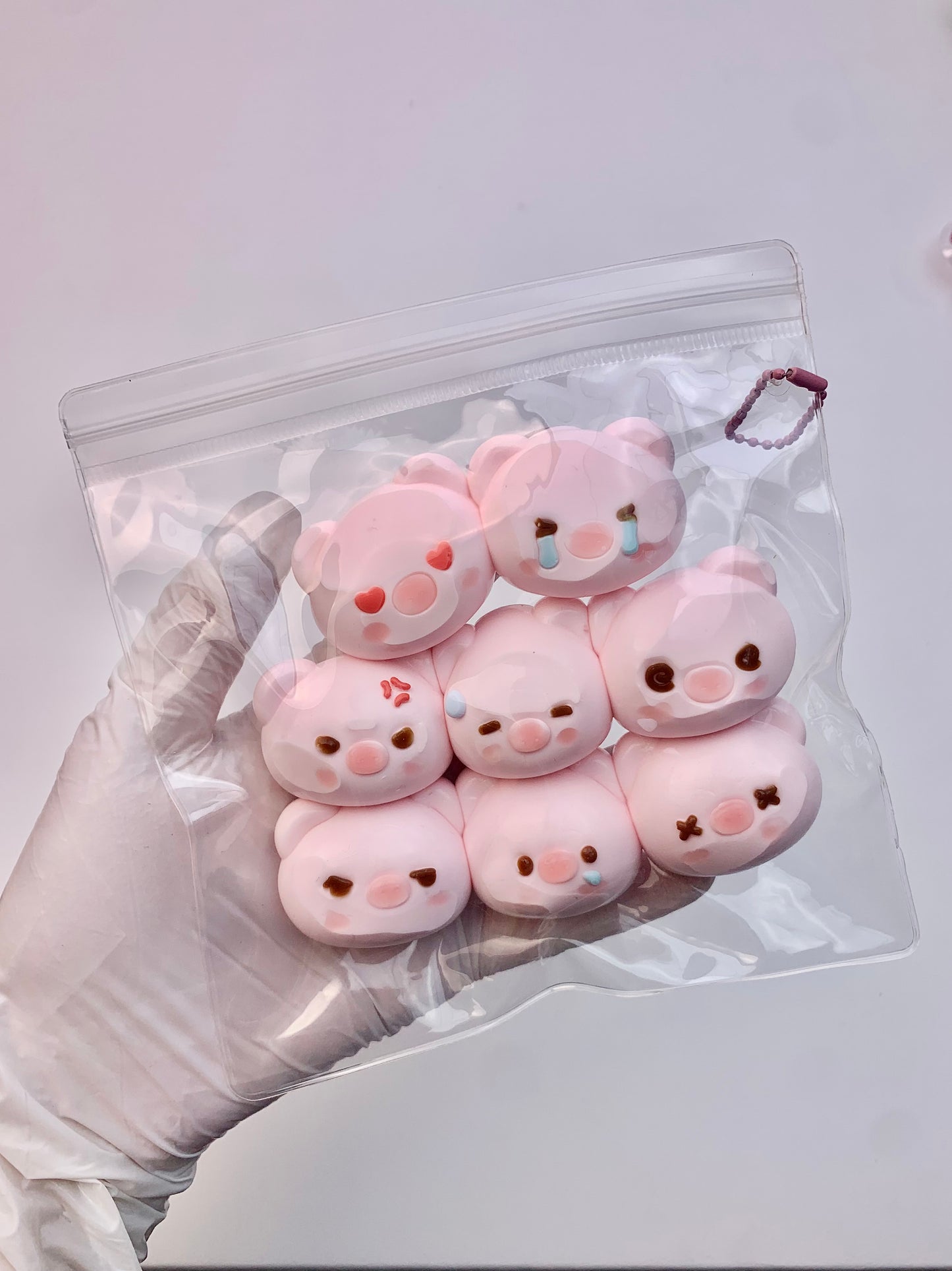 8 Pig Emojis Taba Squishy
