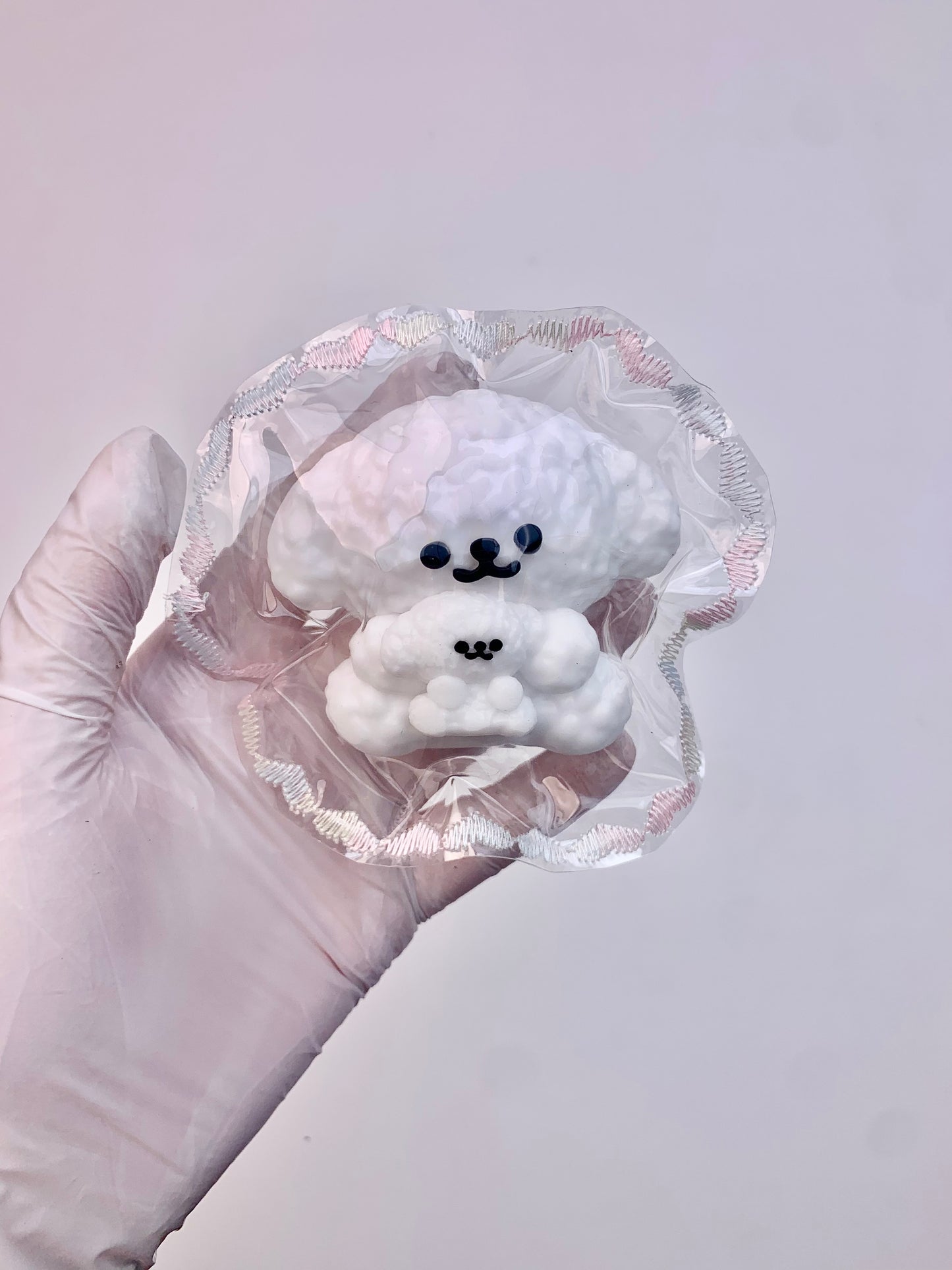 Sitting Maltese Taba Squishy