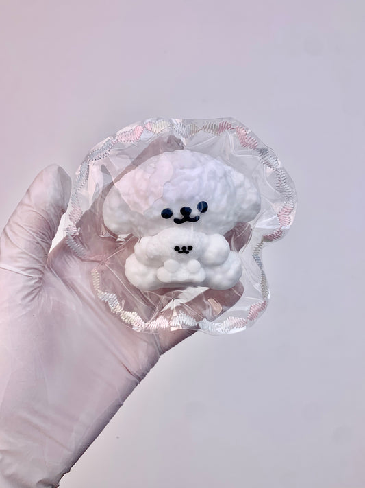 Sitting Maltese Taba Squishy
