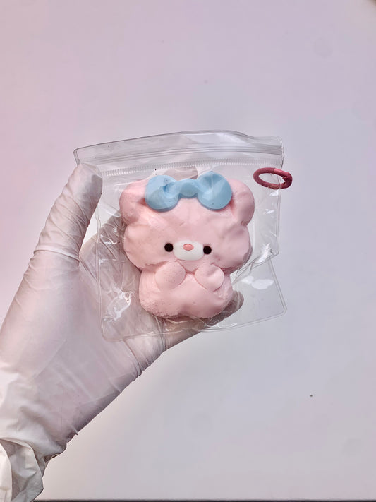 Bow Bear Taba Squishy