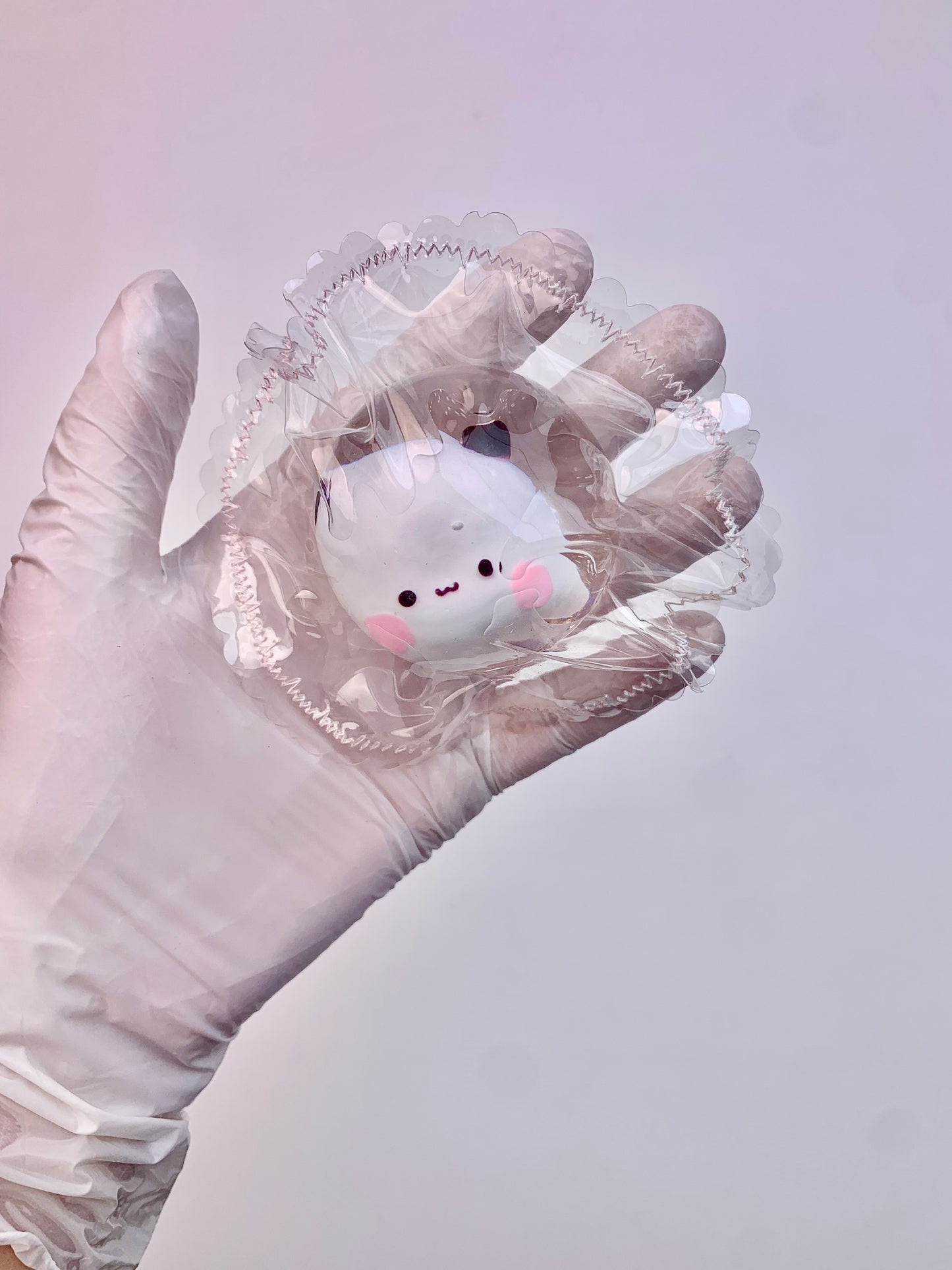 Clear Dudu Hear Ball Taba Squishy