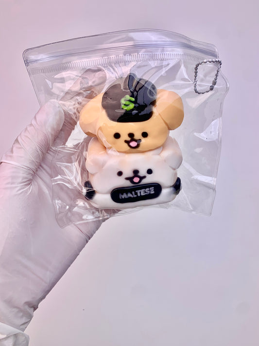 Maltese Car Taba Squishy
