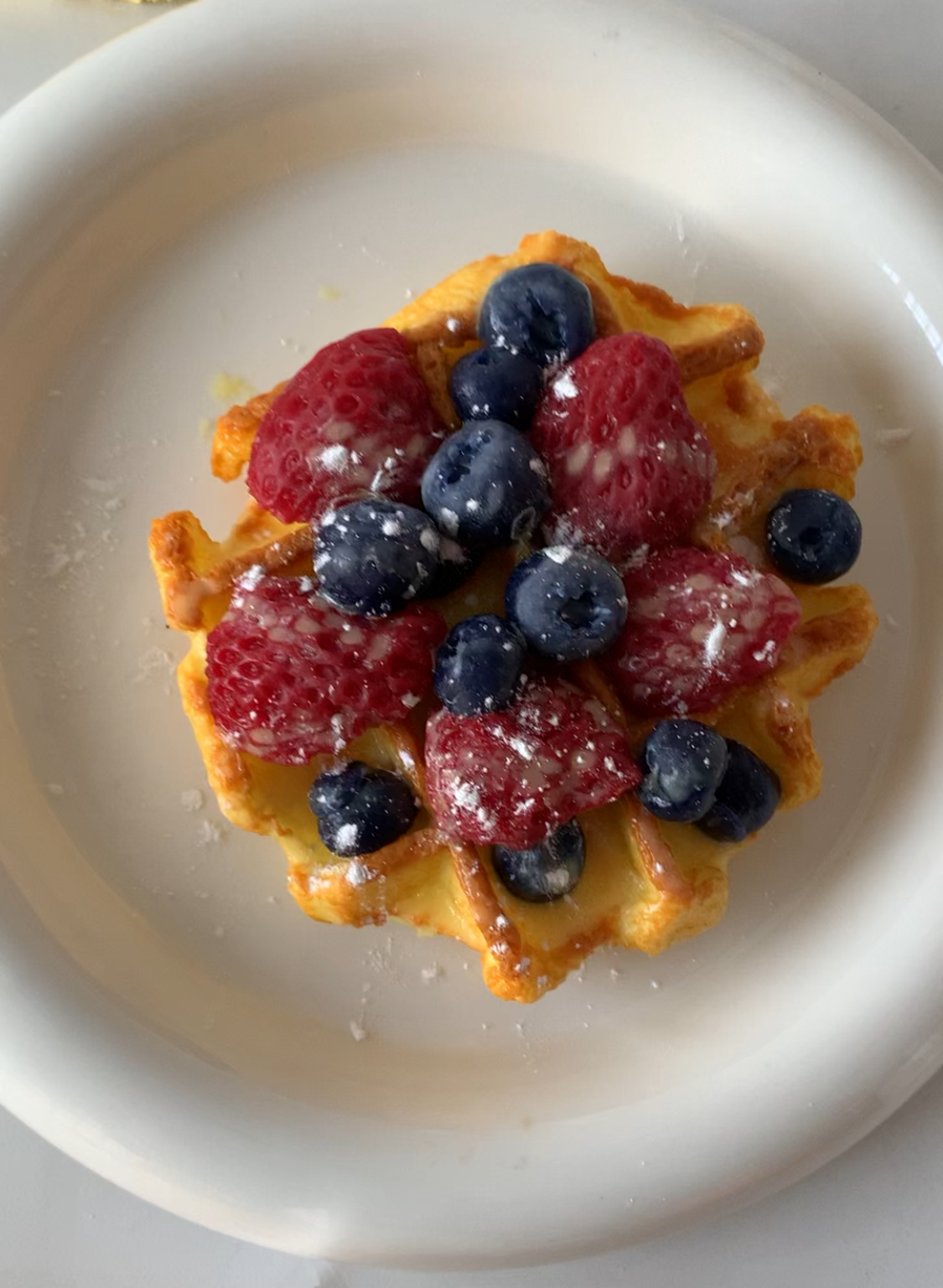 Fruit Waffle Taba Squishy